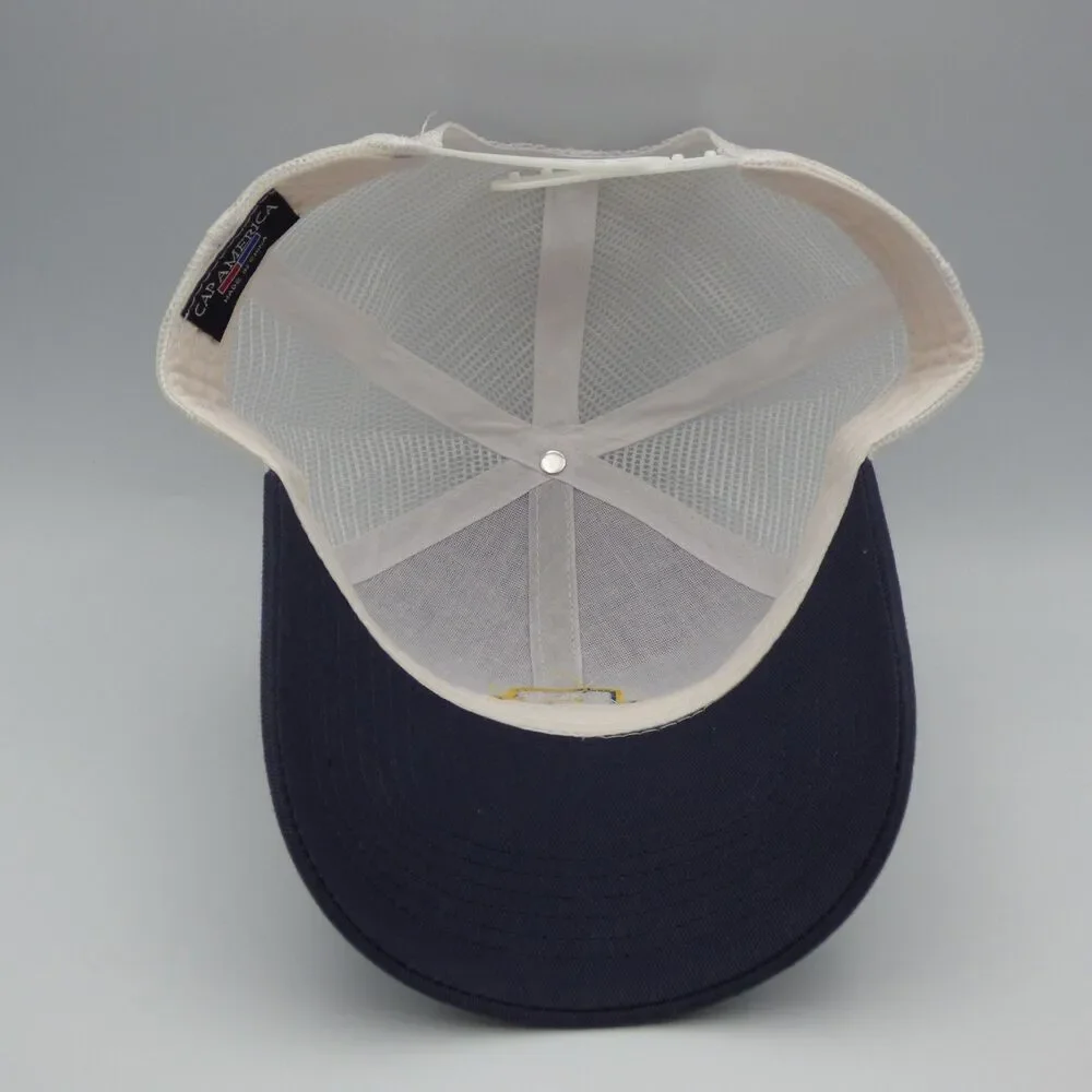 Greenville Swamp Rabbits ECHL Hockey Trucker Hat Snapback Cap America Navy